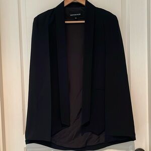 Black blazer cape